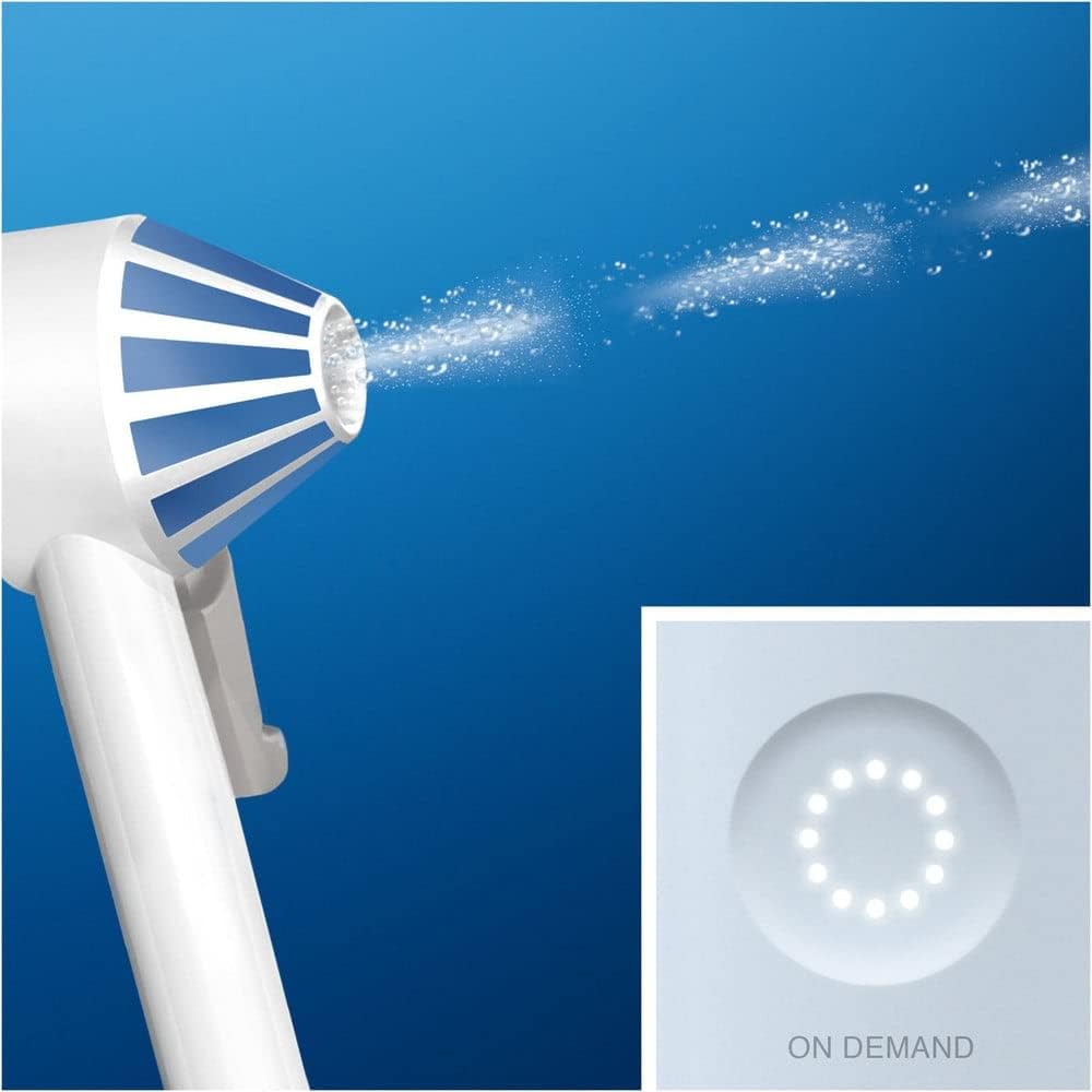 Oral-B Aquacare 4 Water Flosser Cordless Irrigator, Featuring Oxyjet Technology and 4 Cleaning Modes, UK 2 Pin Plug - Healthxpress.ie