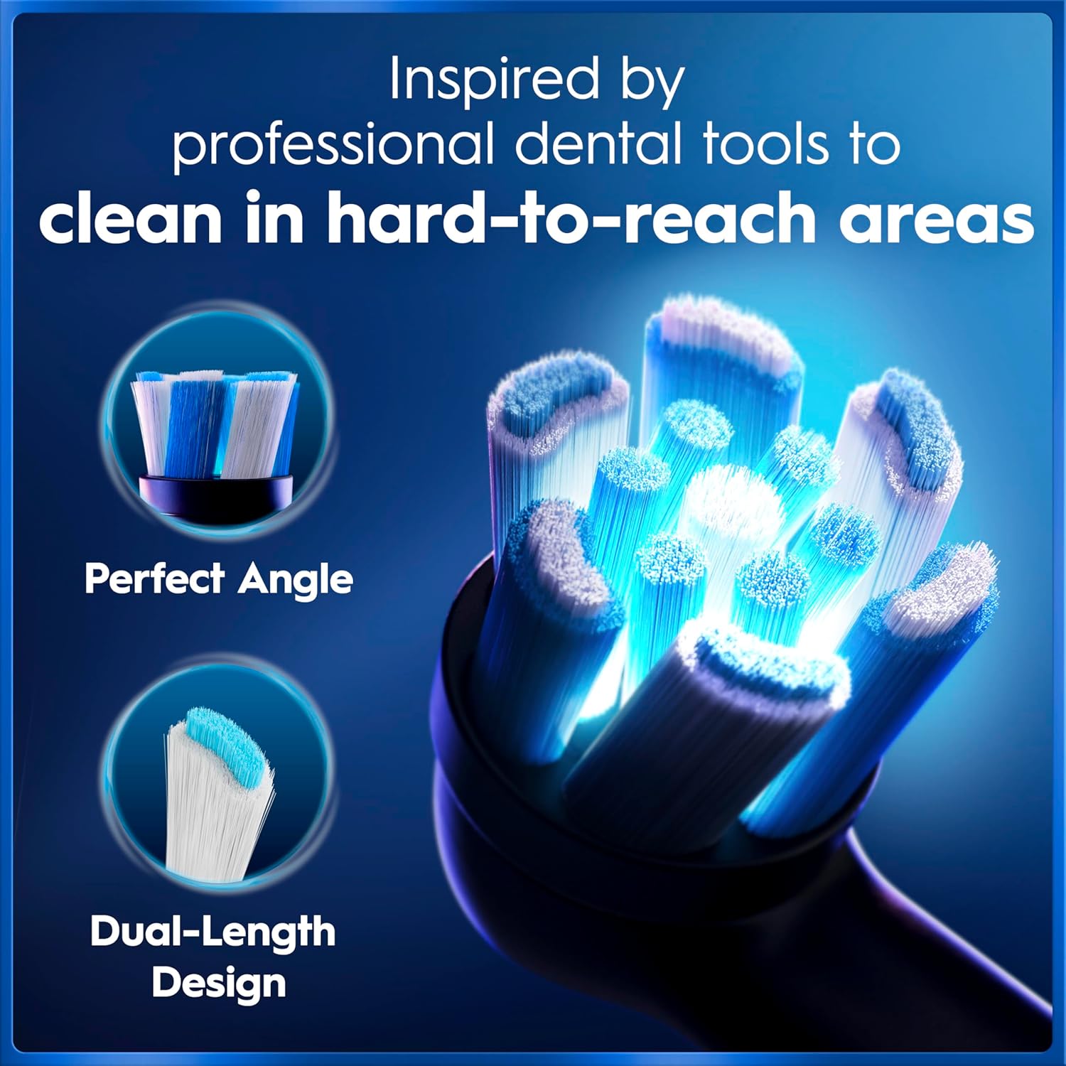 Oral-B iO9 Electric Toothbrushes , App Connected ,1 Toothbrush Head, Charging Travel Case & Magnetic Pouch, 7 Modes, 2 Pin Plug, Black Onyx Edition