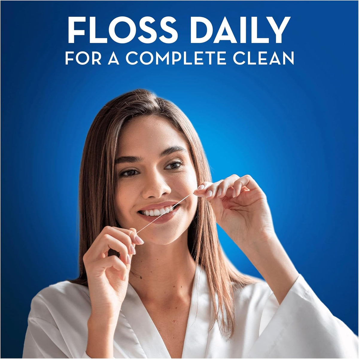 Oral-B Pro-Expert Advanced Waxed Dental Floss - Healthy Gums - Helps Prevent Gum Problems- Cleans Below The Gumline - Unflavoured Dental Tape - 50m - Healthxpress.ie