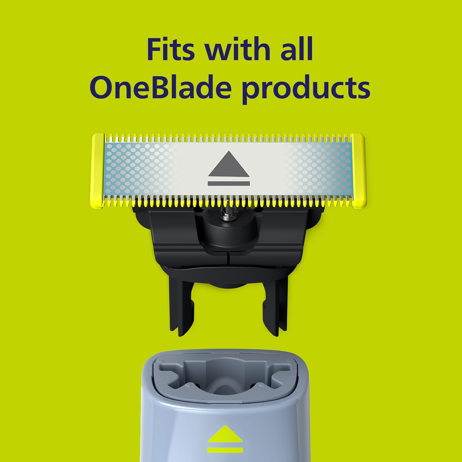 Philips OneBlade Anti-Friction Blade, Compatible with all OneBlade & Pro Electric Shaver & Trimmers, 4-Month Supply (QP215/50) 1pk