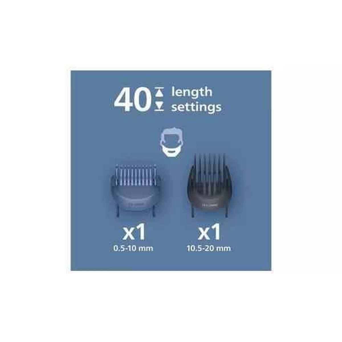 Philips Series 3000 Beard Trimmer BT3620/15 -  Self-Sharpening Steel Blades