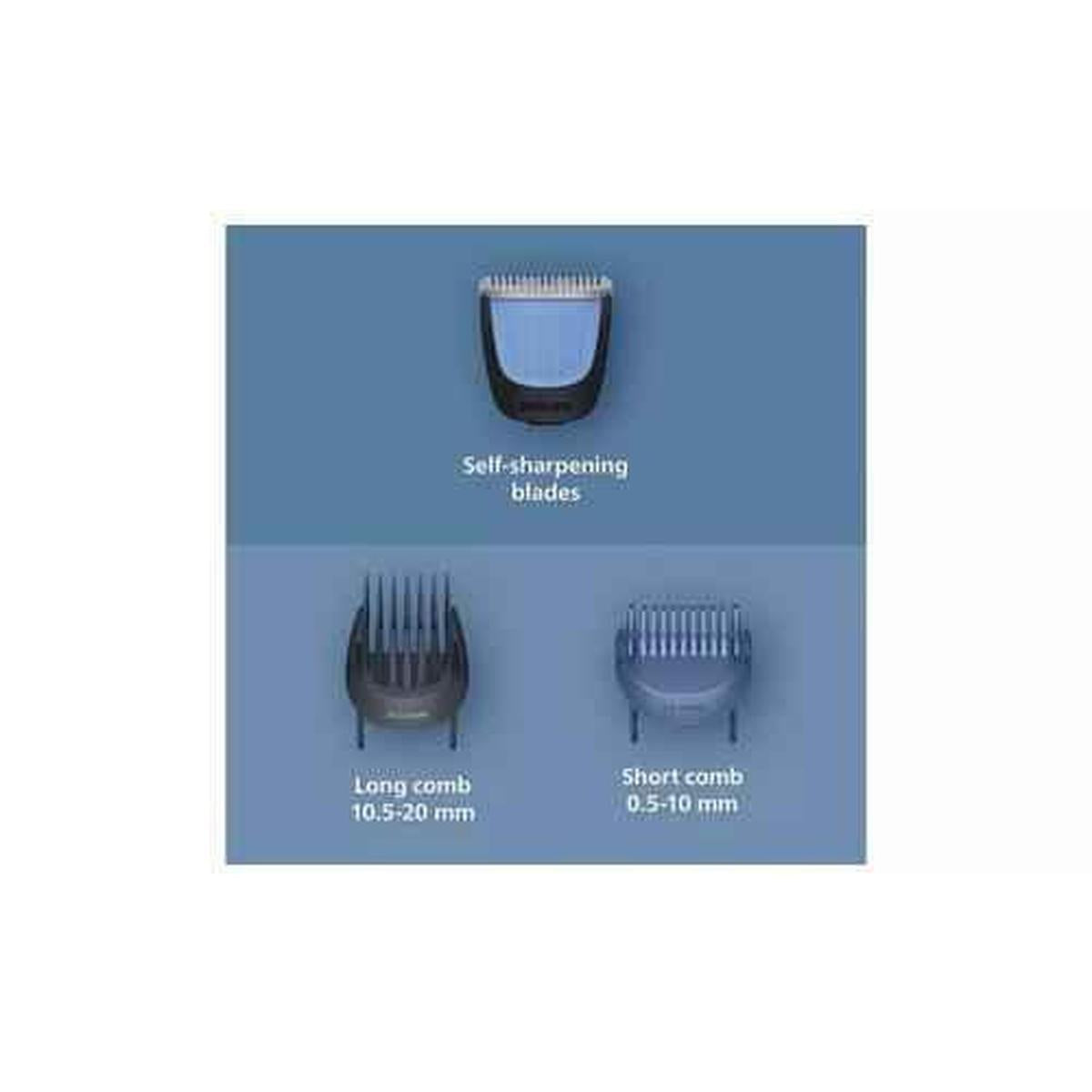 Philips Series 3000 Beard Trimmer BT3620/15 -  Self-Sharpening Steel Blades