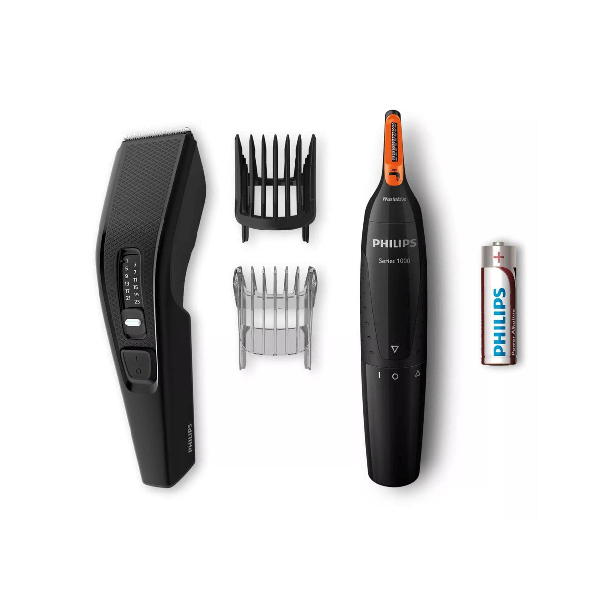 Philips HC3510/85 Series 3000 Shaver & NT1150 Nose Trimmer - Hair Removal Pack - Healthxpress.ie