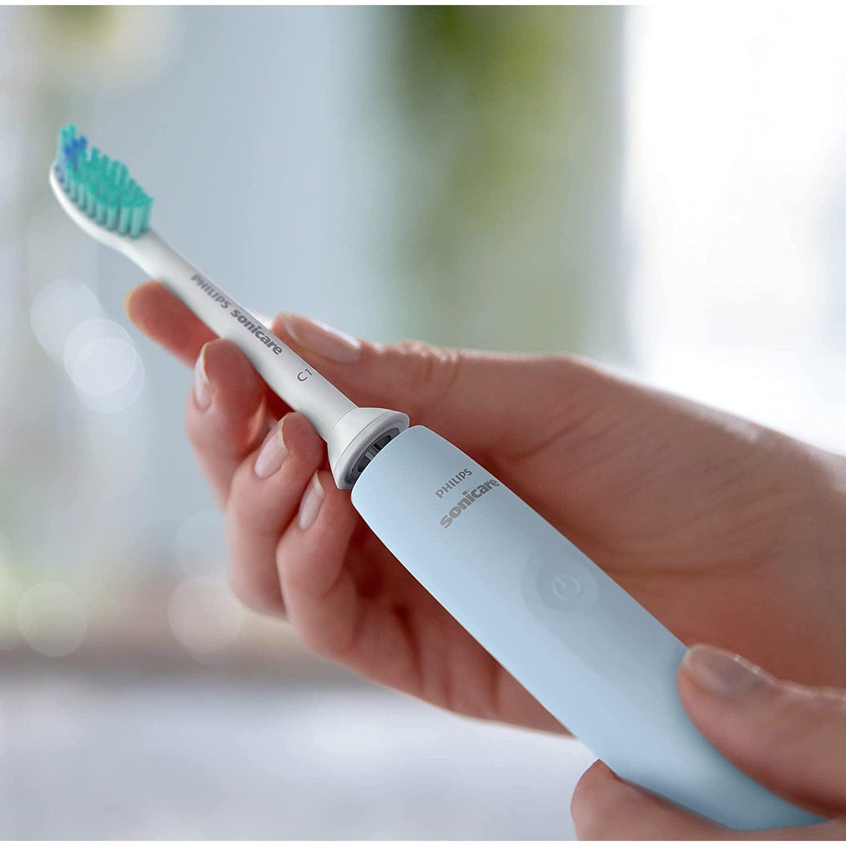 Philips HX3651/12 Series 2100 Sonic Electric Toothbrush - Light Blue - Healthxpress.ie