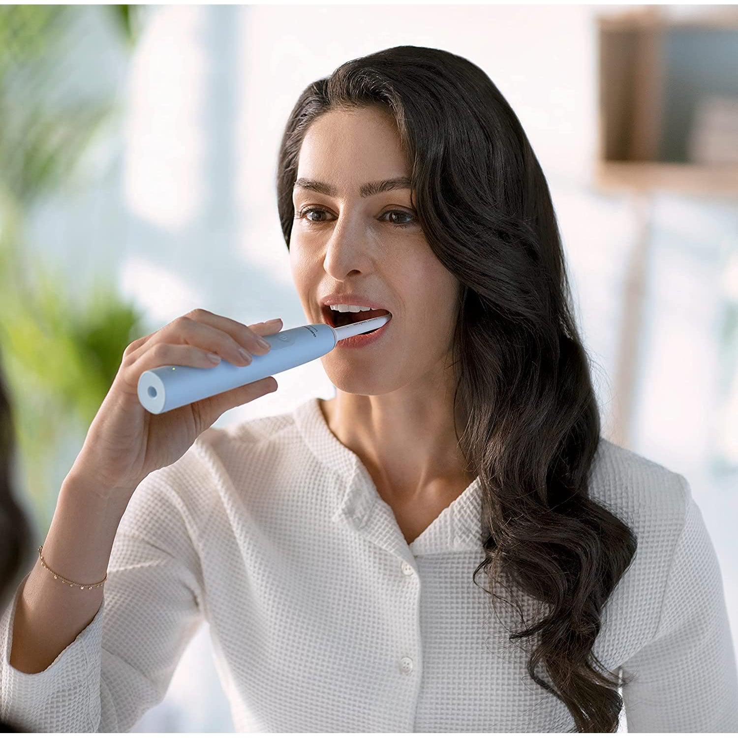 Philips HX3651/12 Series 2100 Sonic Electric Toothbrush - Light Blue - Healthxpress.ie