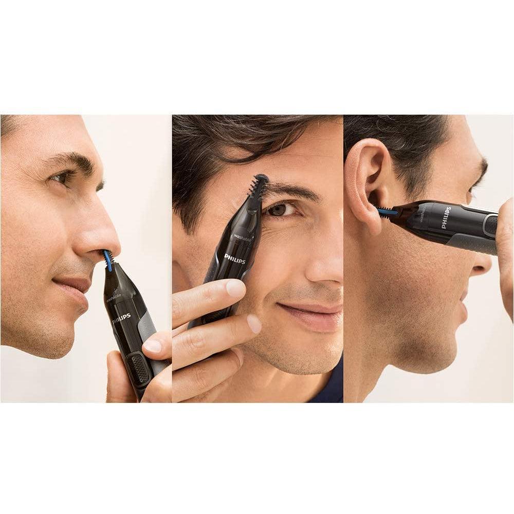 Philips Men's Electric Travel Shaver, Cordless, Battery-Powered - PQ206/18