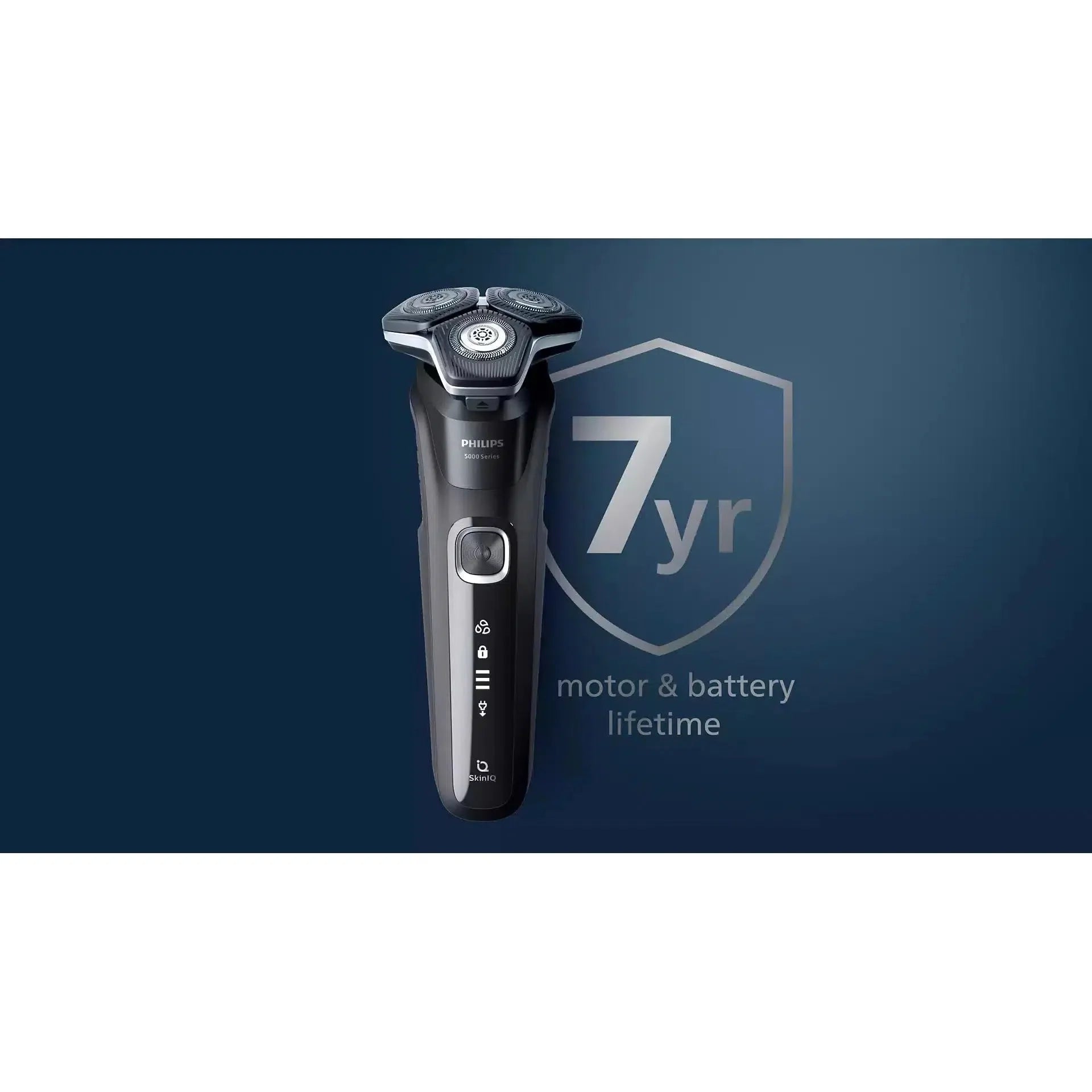 Philips Series 5000 Wet and Dry Electric Shaver S5898/25 with SkinIQ Technology - Healthxpress.ie