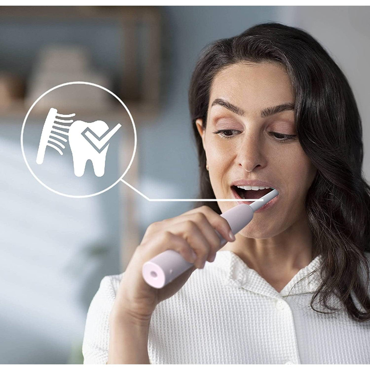 Philips Sonic Electric Toothbrush 3100 Series HX3673/11, Sugar Rose - Healthxpress.ie