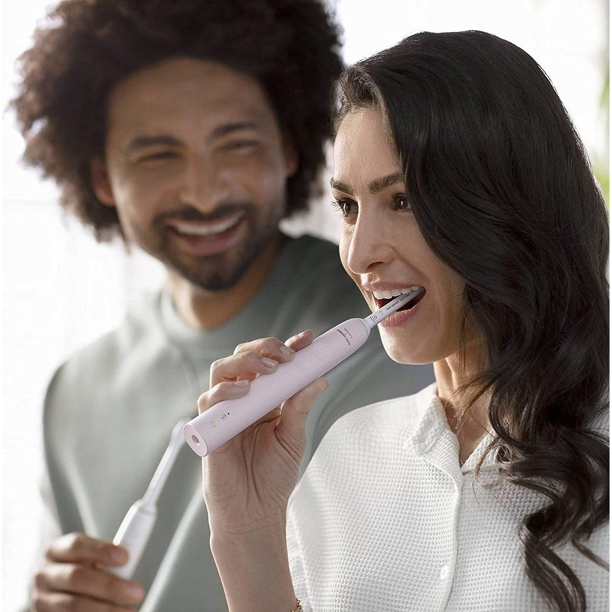 Philips Sonic Electric Toothbrush 3100 Series HX3673/11, Sugar Rose - Healthxpress.ie