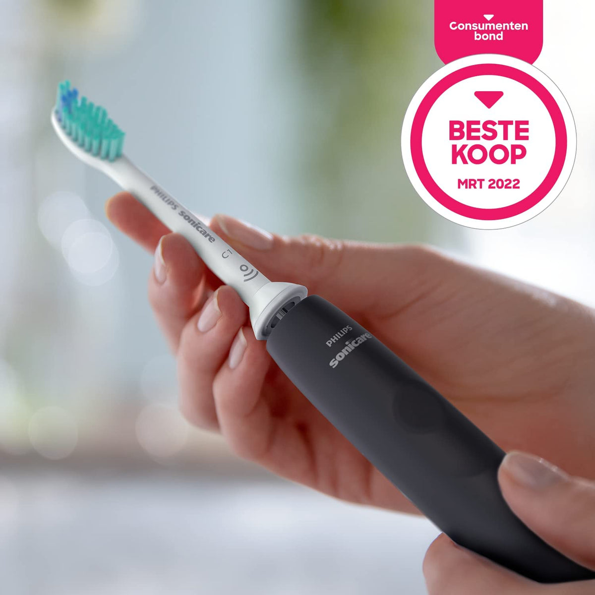 Philips Sonicare 3100 Series Sonic Electric Toothbrush with BrushSync replacement reminder (Model HX3671/14) - Healthxpress.ie