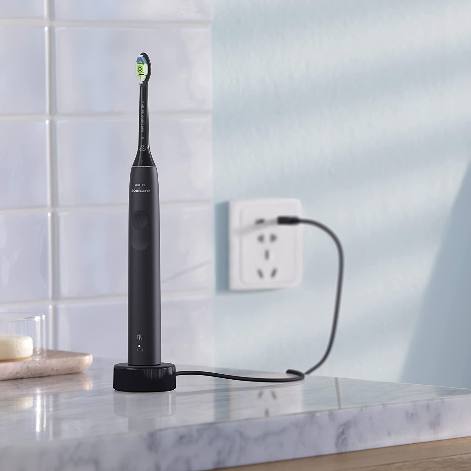 Philips Sonicare 3100 Series Sonic Electric Toothbrush with BrushSync replacement reminder (Model HX3671/14) - Healthxpress.ie