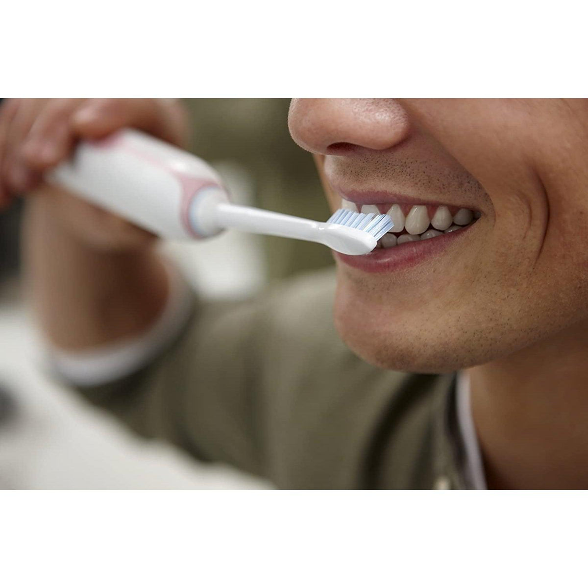 Philips Sonicare Clean Care HX3212/42 – Electric Toothbrush, Anti Plaque Defence white and pink - Healthxpress.ie