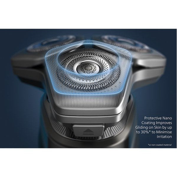 PHILIPS Series 8000 S8692/35 Wet & Dry Rotary Shaver with Skin IQ Technology - Blue - Healthxpress.ie
