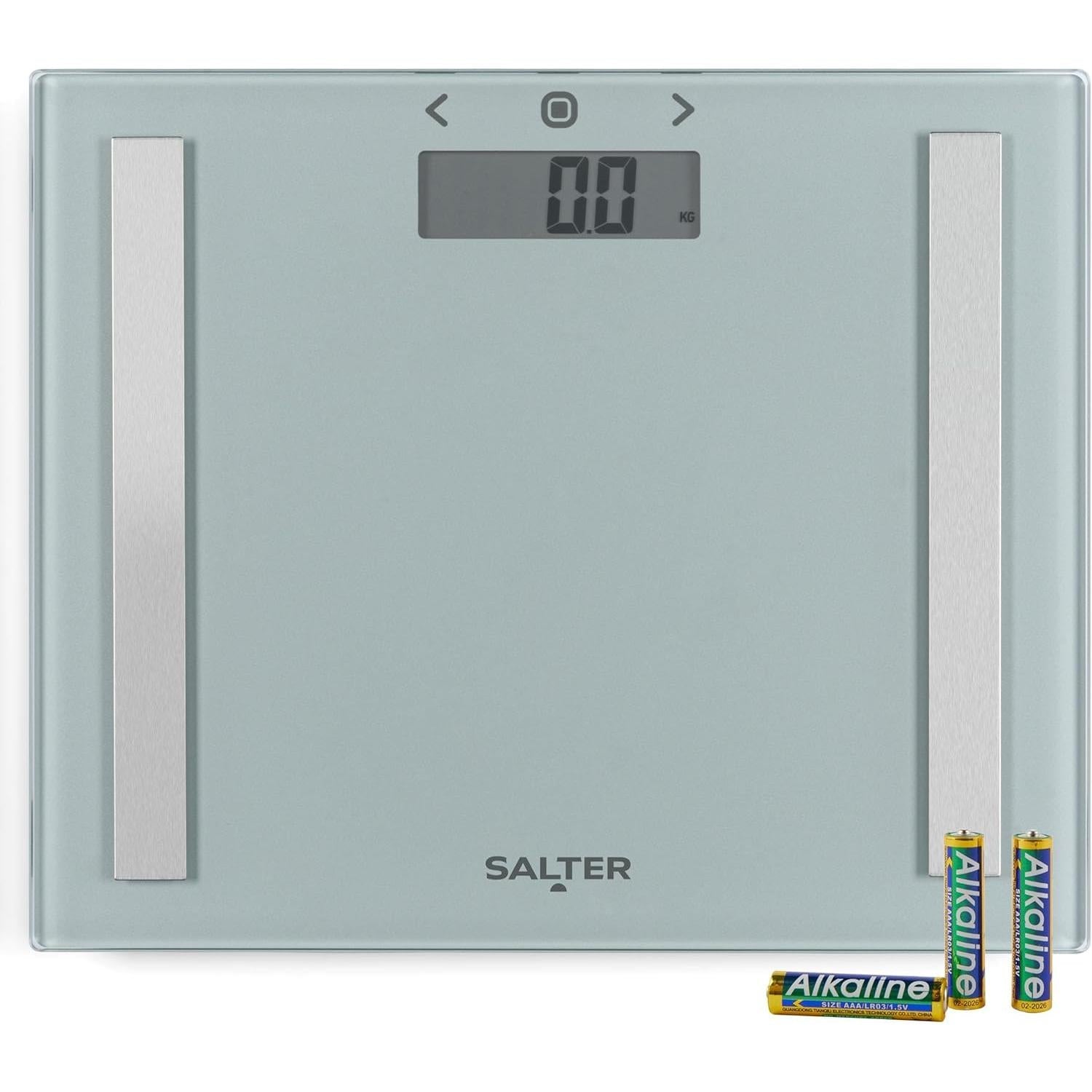 Salter 9113 SV3R Compact Analyser Bathroom Scale – Electronic Digital Bodyweight, Body Fat Scale, 150kg/23st 8lb