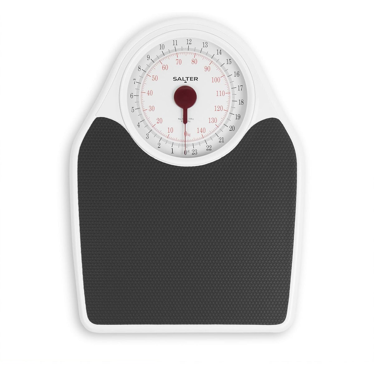 Salter Doctor Style Bathroom Scale - Mechanical  Scales For Body Weight, Easy Read Dial & Rotating Pointer, Large Non-Slip , Up To 150 kg/ 23 st 7 lbs - Healthxpress.ie