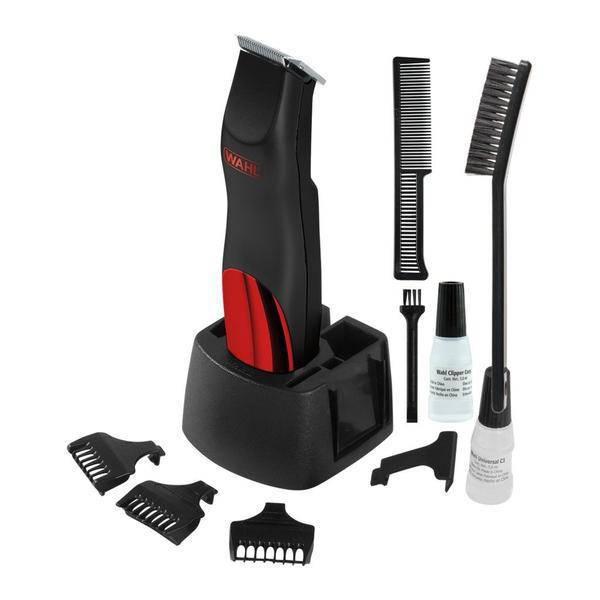 Wahl 9906-4017 Bump Prevent Battery Trimmer - Precision Ground Blades, Black/Red - Healthxpress.ie