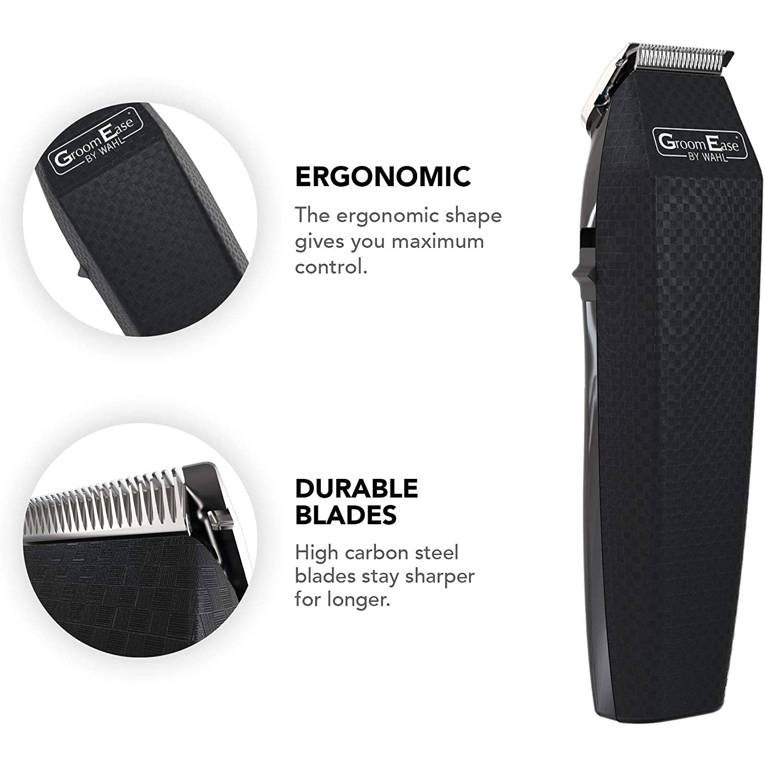 Wahl Battery Operated Men Multigroomer, 3 x  Interchangeable Heads, 4 x Combs - Healthxpress.ie