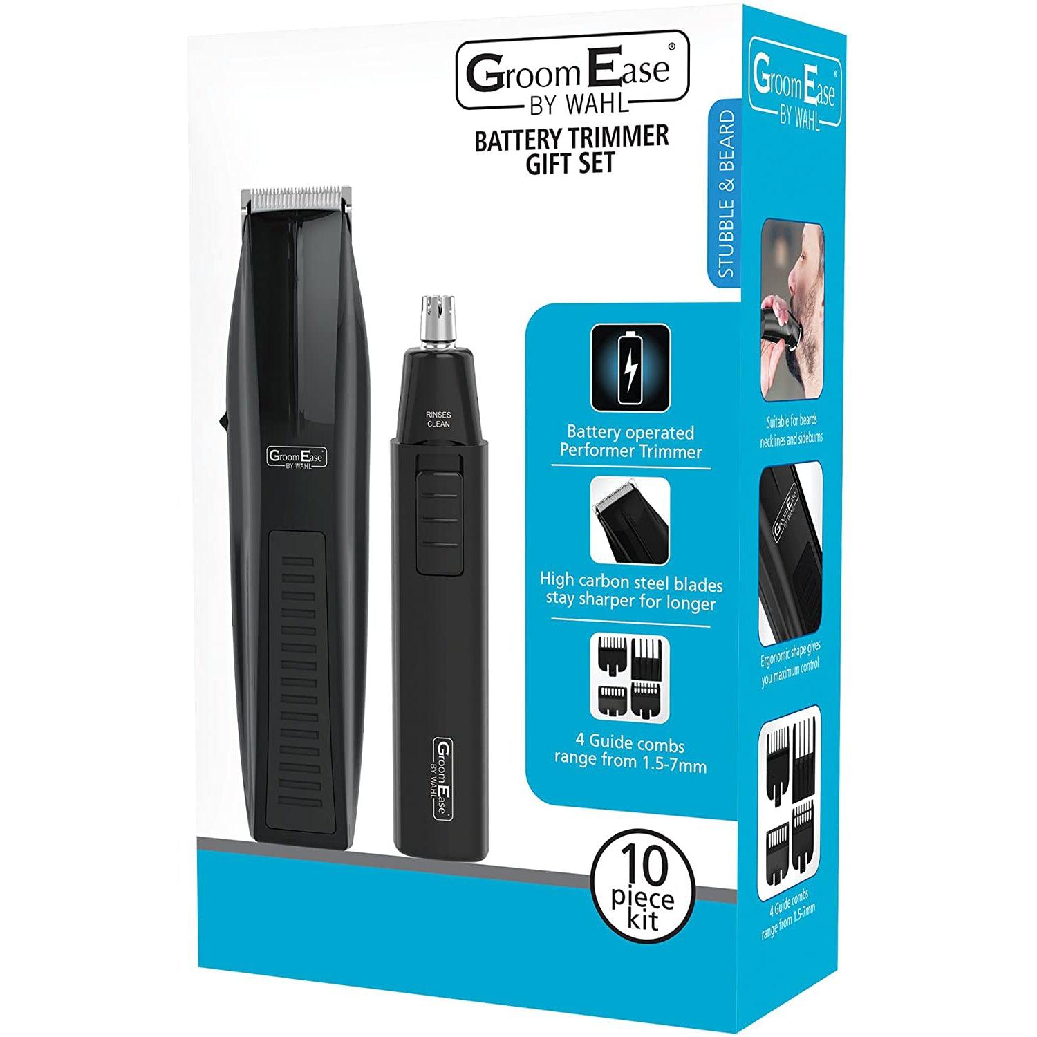 Wahl GroomEase Trimmer Gift Set - 11 Piece Kit - Healthxpress.ie