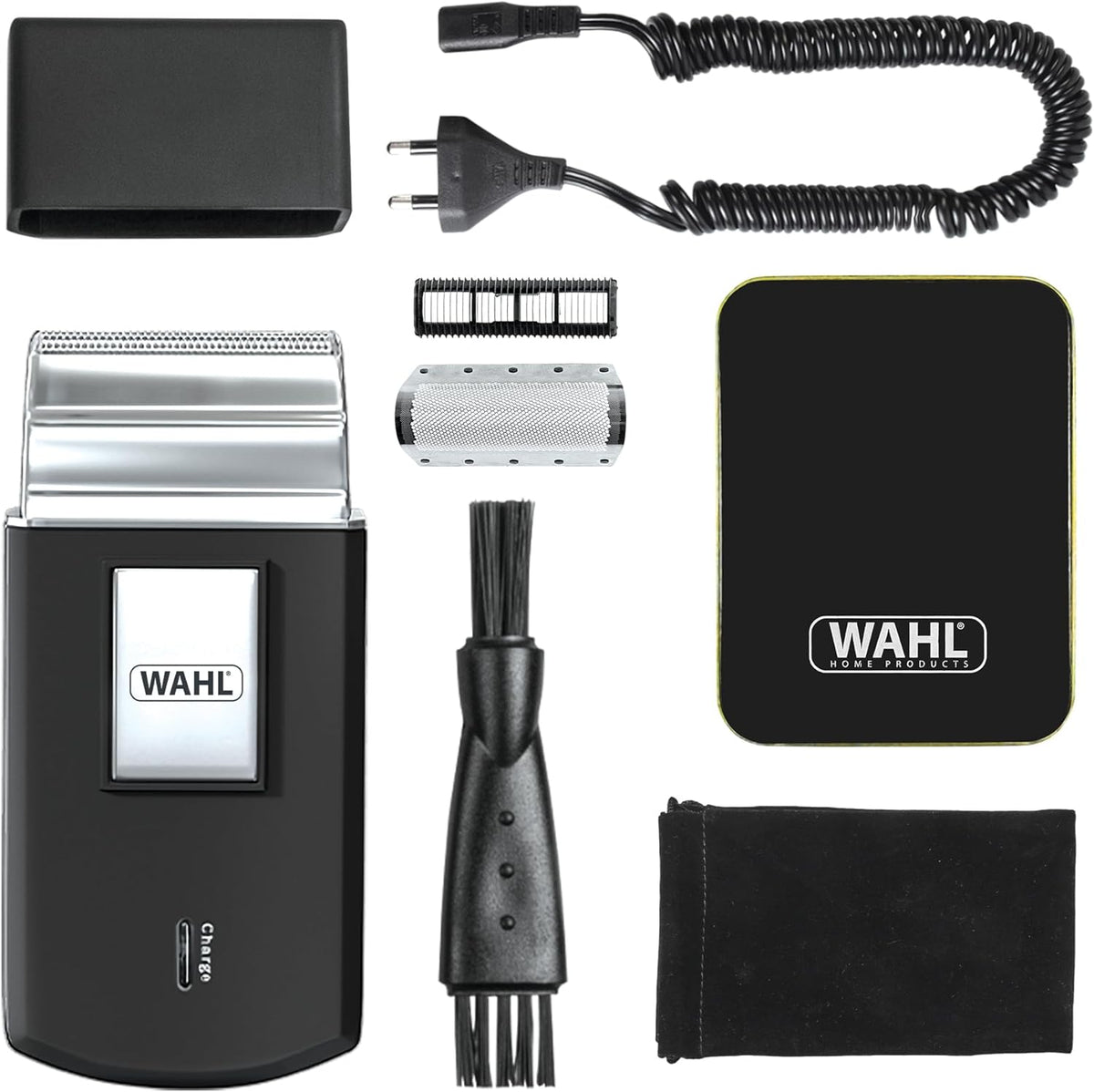 Wahl Travel Shaver - Cordless and rechargeable electric shaver for men - Healthxpress.ie